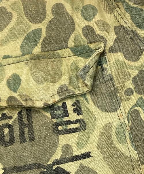 USED（ユーズド）USED (ユーズド) ダックハンターカモミリタリーシャツジャケット カーキ サイズ:サイズ表記なしの古着・服飾アイテム