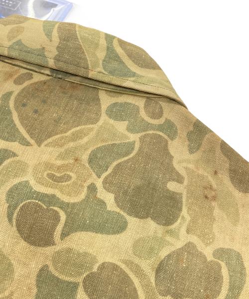 USED（ユーズド）USED (ユーズド) ダックハンターカモミリタリーシャツジャケット カーキ サイズ:サイズ表記なしの古着・服飾アイテム