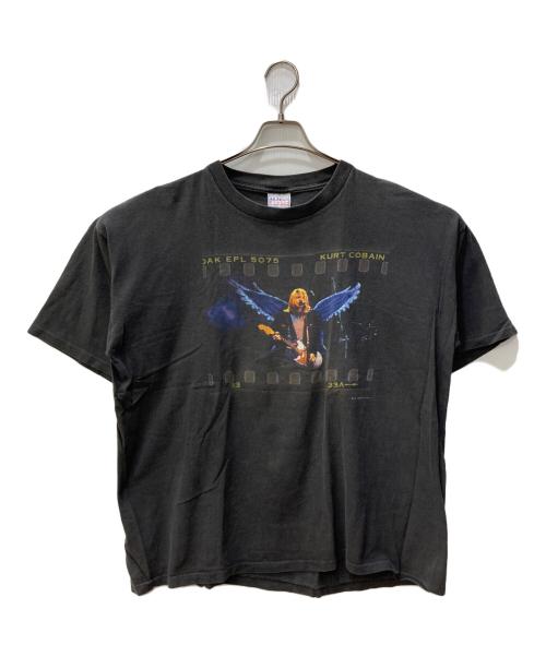 NIRVANA（ニルヴァーナ）NIRVANA (ニルヴァーナ) Kurt Memorial Film ブラック サイズ:XLの古着・服飾アイテム