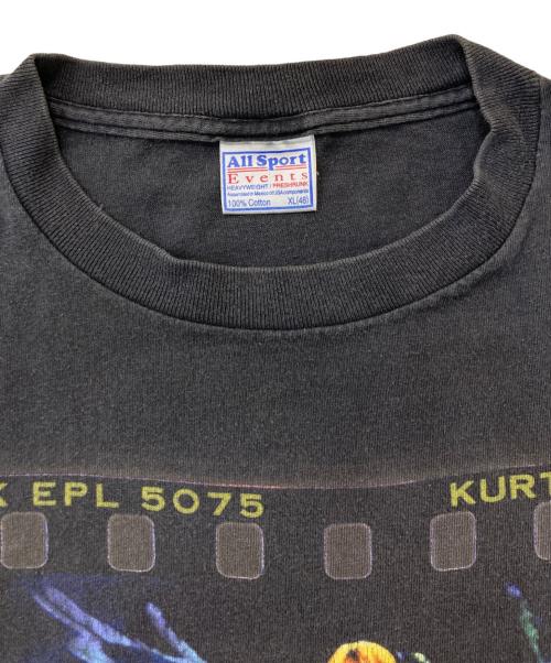 NIRVANA（ニルヴァーナ）NIRVANA (ニルヴァーナ) Kurt Memorial Film ブラック サイズ:XLの古着・服飾アイテム