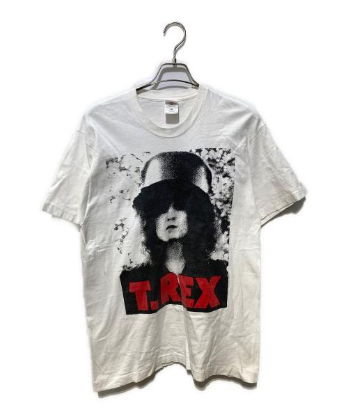 T.REX（ティーレックス）T.REX (ティーレックス) プリントTシャツ ホワイト サイズ:Lの古着・服飾アイテム