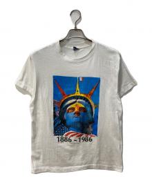 PETER MAX（ピーターマックス）の古着「プリントTシャツ」｜ホワイト