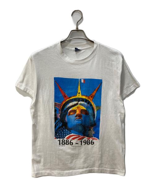 PETER MAX（ピーターマックス）Peter Max (ピーターマックス) プリントTシャツ ホワイト サイズ:XLの古着・服飾アイテム