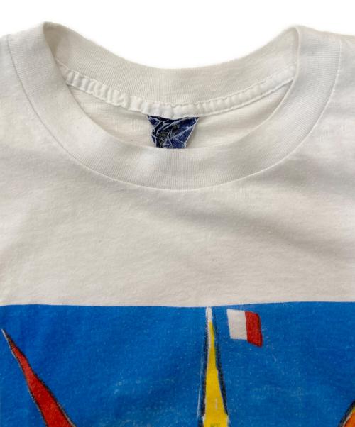 PETER MAX（ピーターマックス）Peter Max (ピーターマックス) プリントTシャツ ホワイト サイズ:XLの古着・服飾アイテム