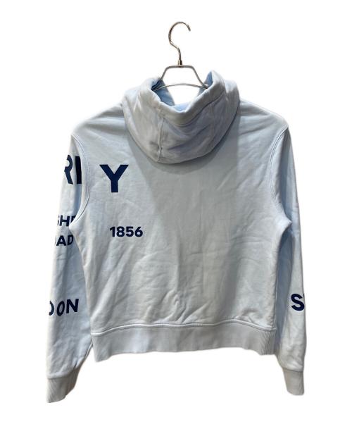 BURBERRY LONDON（バーバリーロンドン）BURBERRY LONDON (バーバリーロンドン) HORSEFERRY PARKER スカイブルー サイズ:XSの古着・服飾アイテム