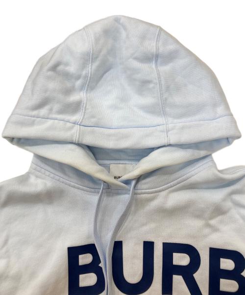 BURBERRY LONDON（バーバリーロンドン）BURBERRY LONDON (バーバリーロンドン) HORSEFERRY PARKER スカイブルー サイズ:XSの古着・服飾アイテム