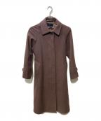 green label relaxingグリーンレーベルリラクシング）の古着「SCバルマカンロングコート」｜ブラウン
