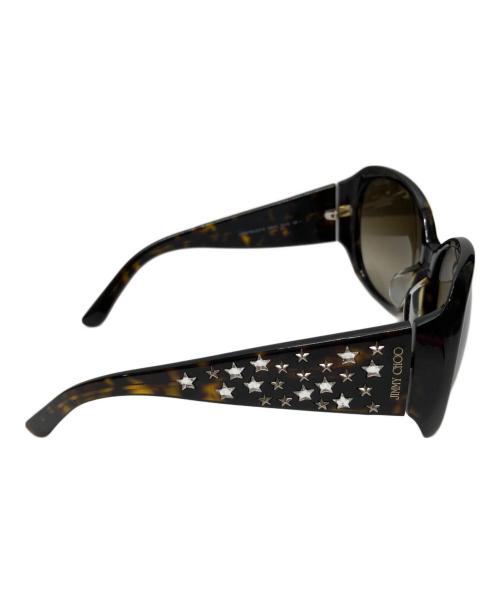 JIMMY CHOO（ジミーチュウ）JIMMY CHOO (ジミーチュウ) サングラス ブラウン サイズ:FREEの古着・服飾アイテム