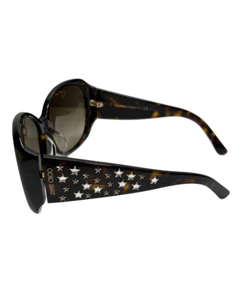 JIMMY CHOO（ジミーチュウ）JIMMY CHOO (ジミーチュウ) サングラス ブラウン サイズ:FREEの古着・服飾アイテム