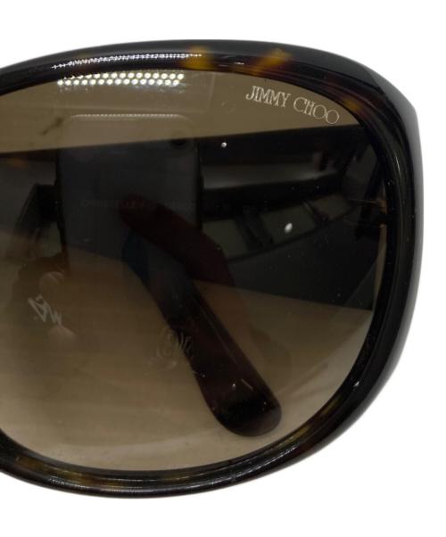 JIMMY CHOO（ジミーチュウ）JIMMY CHOO (ジミーチュウ) サングラス ブラウン サイズ:FREEの古着・服飾アイテム