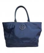TORY BURCHトリーバーチ）の古着「エラナイロントートバッグ」｜ネイビー