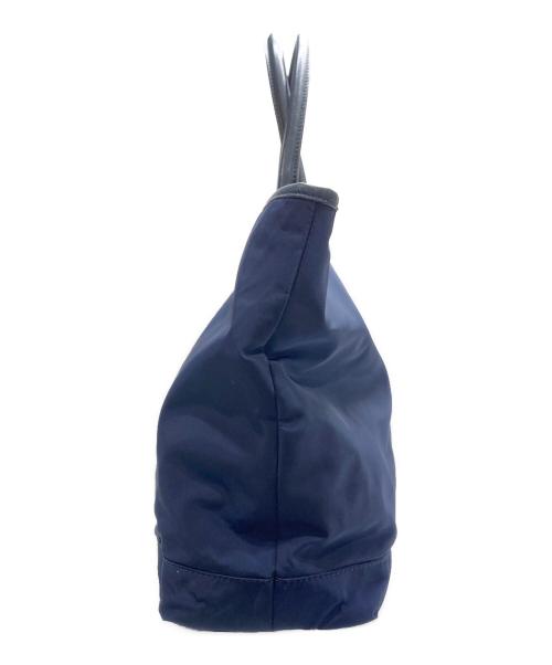 TORY BURCH（トリーバーチ）TORY BURCH (トリーバーチ) エラナイロントートバッグ ネイビーの古着・服飾アイテム