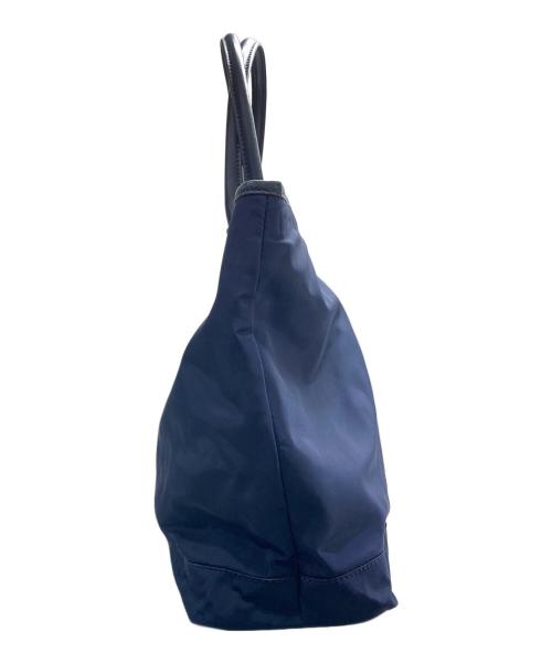 TORY BURCH（トリーバーチ）TORY BURCH (トリーバーチ) エラナイロントートバッグ ネイビーの古着・服飾アイテム