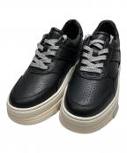 Snidelスナイデル）の古着「厚底ローカットスニーカー」｜ブラック