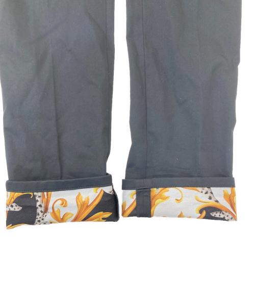 VERSACE（ヴェルサーチェ）VERSACE (ヴェルサーチェ) PALAZZO ブラック サイズ:48の古着・服飾アイテム