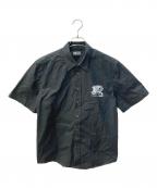 DIESELディーゼル）の古着「半袖シャツ」｜ブラック