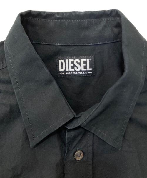 DIESEL（ディーゼル）DIESEL (ディーゼル) 半袖シャツ ブラック サイズ:Sの古着・服飾アイテム
