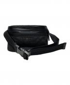 EMPORIO ARMANIエンポリオアルマーニ）の古着「ウエストバッグ」｜ブラック