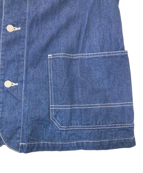 ordinary fits（オーディナリーフィッツ）Ordinary fits (オーディナリーフィッツ) デニムカバーオール インディゴ サイズ:36の古着・服飾アイテム