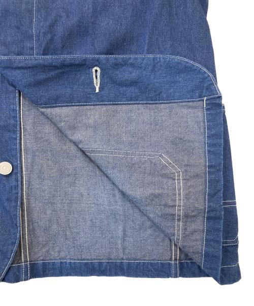 ordinary fits（オーディナリーフィッツ）Ordinary fits (オーディナリーフィッツ) デニムカバーオール インディゴ サイズ:36の古着・服飾アイテム