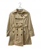 BURBERRY BLUE LABELバーバリーロンドンブルーレーベル）の古着「トレンチコート」｜ベージュ