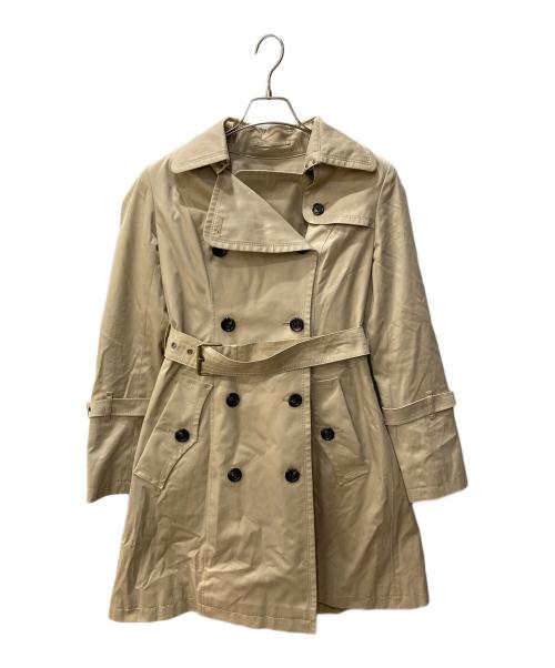 BURBERRY BLUE LABEL（バーバリーロンドンブルーレーベル）BURBERRY BLUE LABEL (バーバリーロンドンブルーレーベル) トレンチコート ベージュ サイズ:38の古着・服飾アイテム
