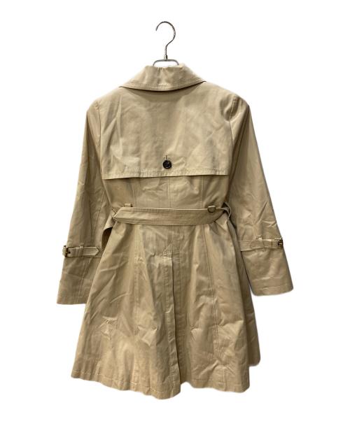 BURBERRY BLUE LABEL（バーバリーロンドンブルーレーベル）BURBERRY BLUE LABEL (バーバリーロンドンブルーレーベル) トレンチコート ベージュ サイズ:38の古着・服飾アイテム