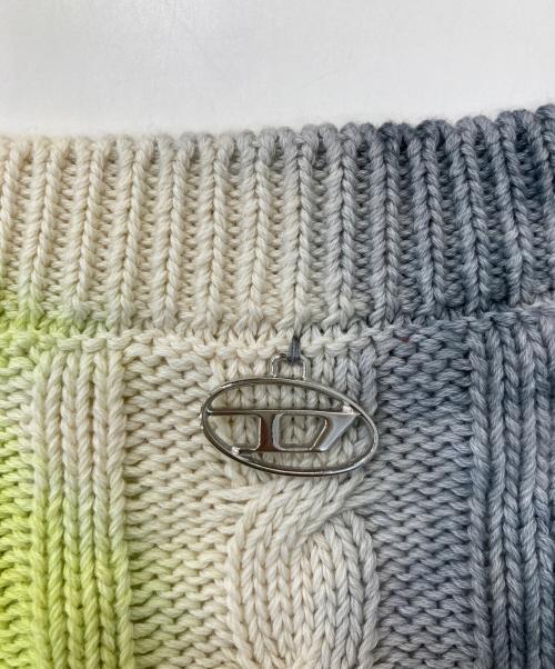 DIESEL（ディーゼル）DIESEL (ディーゼル) Vネックニット マルチカラー サイズ:Sの古着・服飾アイテム