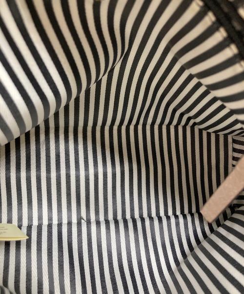 Kate Spade（ケイトスペード）Kate Spade (ケイトスペード) ドット柄ショルダーバッグ ベージュの古着・服飾アイテム