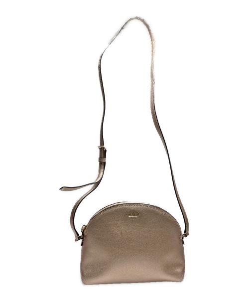 Kate Spade（ケイトスペード）Kate Spade (ケイトスペード) ドット柄ショルダーバッグ ベージュの古着・服飾アイテム