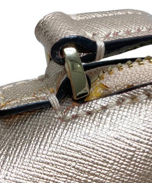 Kate Spade（ケイトスペード）Kate Spade (ケイトスペード) ドット柄ショルダーバッグ ベージュの古着・服飾アイテム