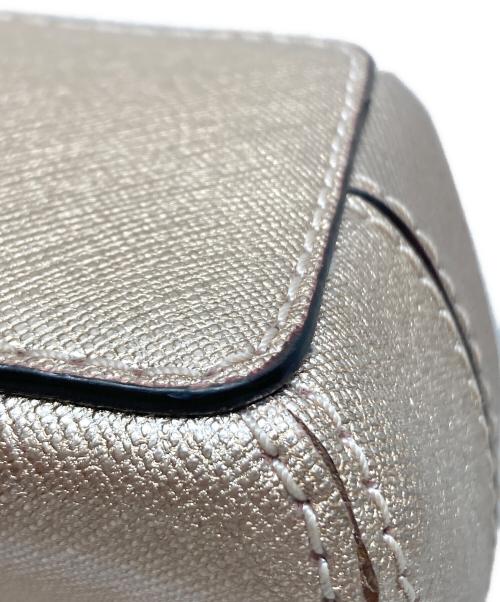 Kate Spade（ケイトスペード）Kate Spade (ケイトスペード) ドット柄ショルダーバッグ ベージュの古着・服飾アイテム