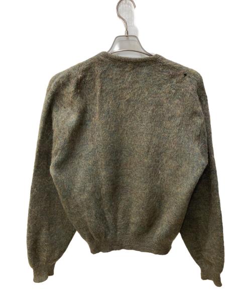 Sears（シアーズ）Sears (シアーズ) モヘア混ウールカーディガン オリーブ サイズ:Mの古着・服飾アイテム