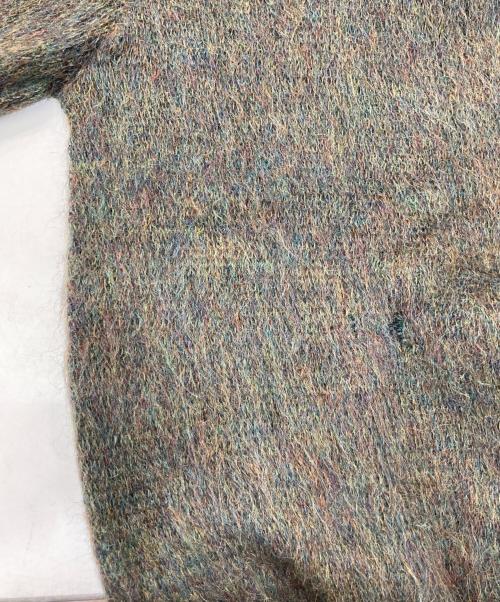 Sears（シアーズ）Sears (シアーズ) モヘア混ウールカーディガン オリーブ サイズ:Mの古着・服飾アイテム