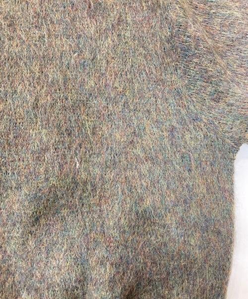 Sears（シアーズ）Sears (シアーズ) モヘア混ウールカーディガン オリーブ サイズ:Mの古着・服飾アイテム