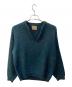 kandahar（カンダハー）の古着「Vネックモヘア混ニット」｜グリーン