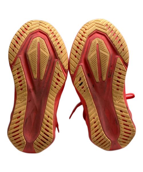 asics（アシックス）asics (アシックス) ランニングシューズ レッド サイズ:23.5の古着・服飾アイテム