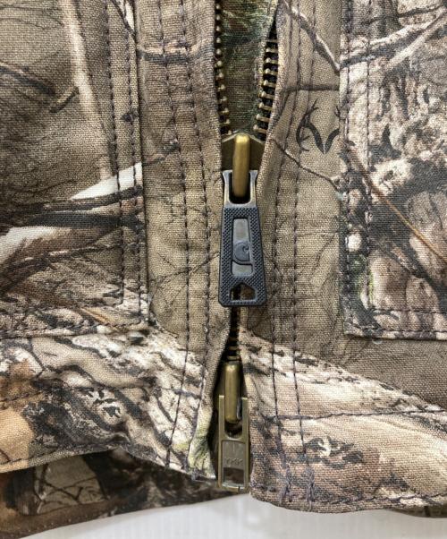 CarHartt（カーハート）CarHartt (カーハート) リアルツリー柄ジャケット ベージュ サイズ:Sの古着・服飾アイテム