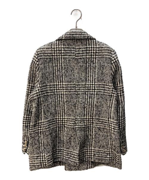 Apuweiser-riche（アプワイザーリッシェ）Apuweiser-riche (アプワイザーリッシェ) チェックジャケット グレー サイズ:XXLの古着・服飾アイテム