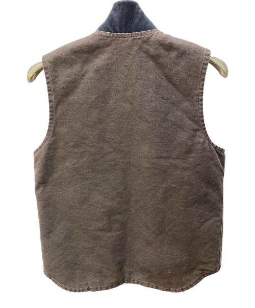 CarHartt（カーハート）CarHartt (カーハート) ダックベスト ブラウン サイズ:Sの古着・服飾アイテム