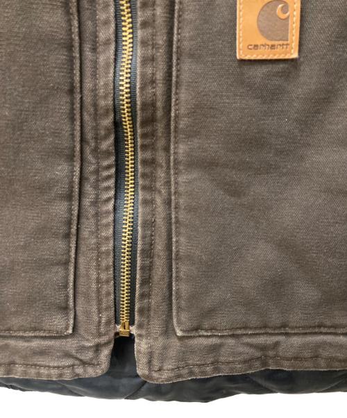 CarHartt（カーハート）CarHartt (カーハート) ダックベスト ブラウン サイズ:Sの古着・服飾アイテム