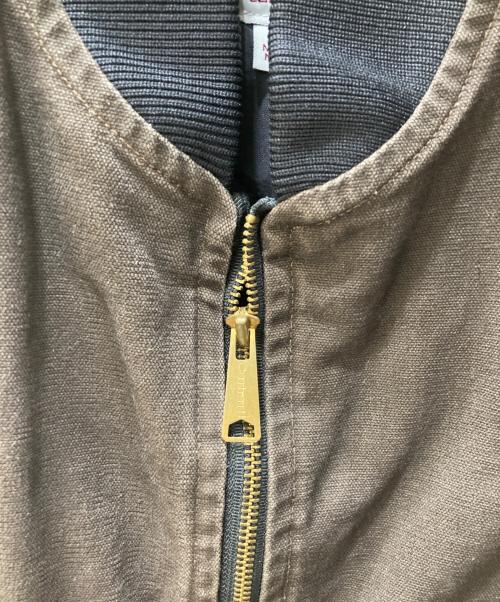 CarHartt（カーハート）CarHartt (カーハート) ダックベスト ブラウン サイズ:Sの古着・服飾アイテム