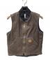 CarHartt（カーハート）の古着「ダックベスト」｜ブラウン