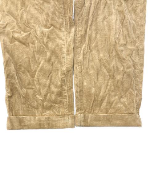 POLO RALPH LAUREN（ポロ・ラルフローレン）POLO RALPH LAUREN (ポロ・ラルフローレン) コーデュロイ2タックパンツ ベージュ サイズ:W34の古着・服飾アイテム