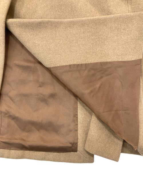 ELIN（エリン）ELIN (エリン) ウールコート ベージュ サイズ:Sの古着・服飾アイテム
