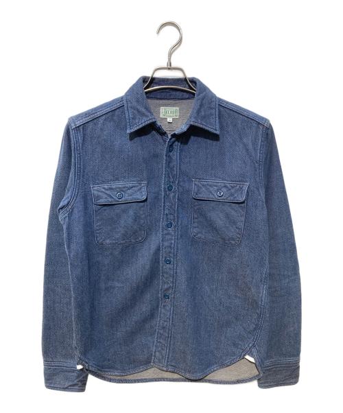 JELADO（ジェラード）JELADO (ジェラード) デニムシャツ インディゴ サイズ:15の古着・服飾アイテム