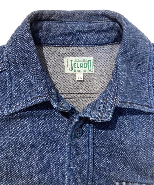 JELADO（ジェラード）JELADO (ジェラード) デニムシャツ インディゴ サイズ:15の古着・服飾アイテム