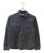 JELADOジェラード）の古着「デニムシャツ」｜グレー