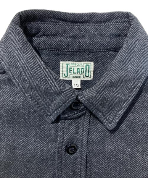 JELADO（ジェラード）JELADO (ジェラード) デニムシャツ グレー サイズ:SIZE15の古着・服飾アイテム