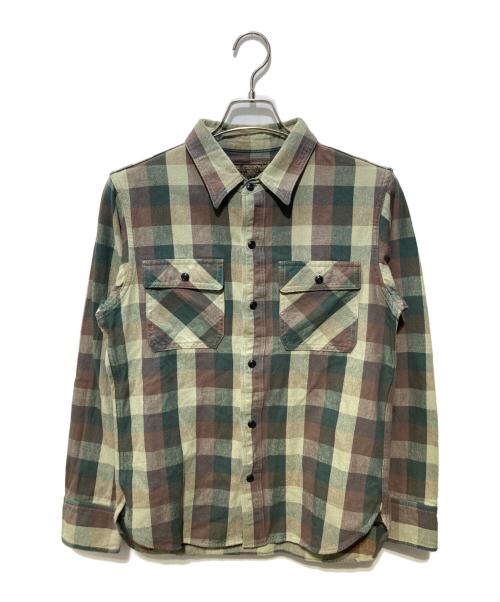 Deluxeware（デラックスウェア）Deluxeware (デラックスウェア) チェックシャツ グリーン サイズ:Ⅿの古着・服飾アイテム